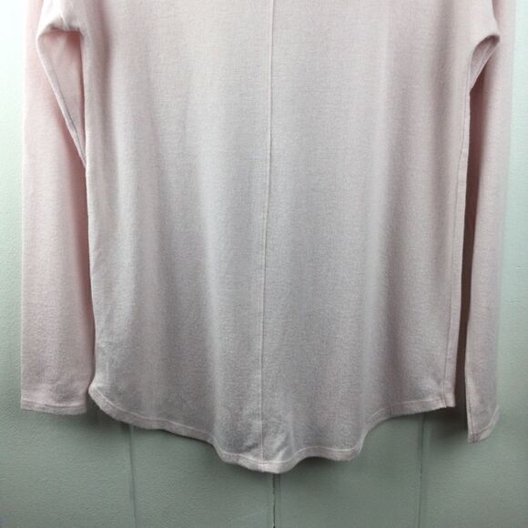 Rachel Zoe Pink Sweater,‎  Pastel Pink Cowl Neck Top, Size - XS - Picture 8 of 9